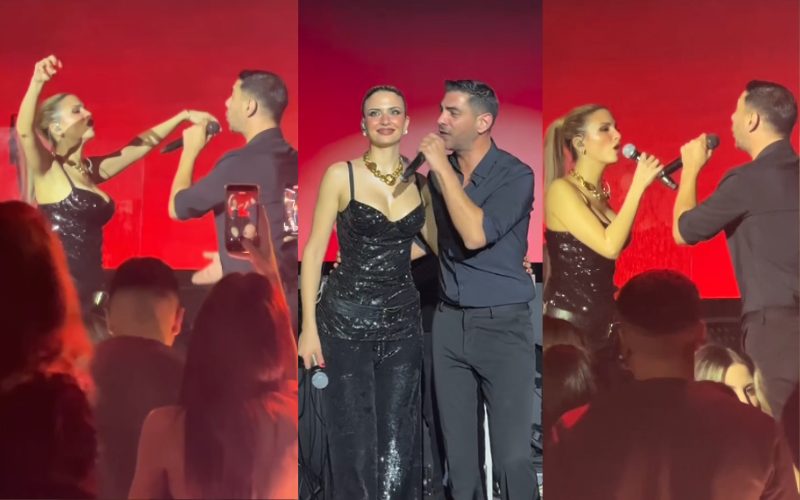 Βίντεο: Η Λιόλιου τα έχασε όταν είδε τον Σταύρο Κωνσταντίνου – Σταμάτησε το live και τον ανέβασε στη σκηνή